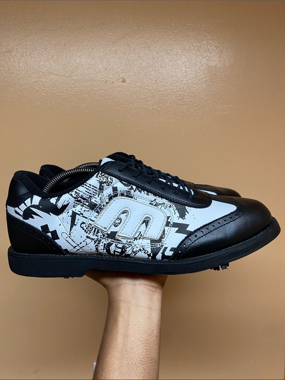 Rare Vintage Etnies Lo-Cut II Wing Tip Golf Shoes Size 11.5 - Picture 1 of 17